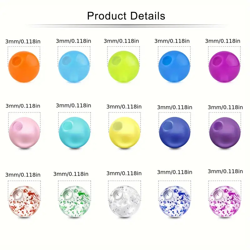 226pcs 16G Acero inoxidable y  - Body Jewelry Replacement Ball reseña y precio