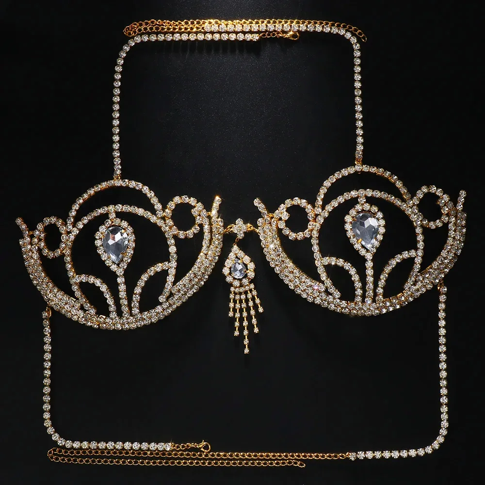 Sujetador de Bikini de diamant - Body Jewelry For You reseña y precio