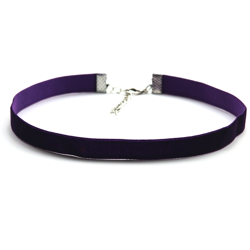 Collar corto de terciopelo vin - Body Jewelry Necklace reseña y precio