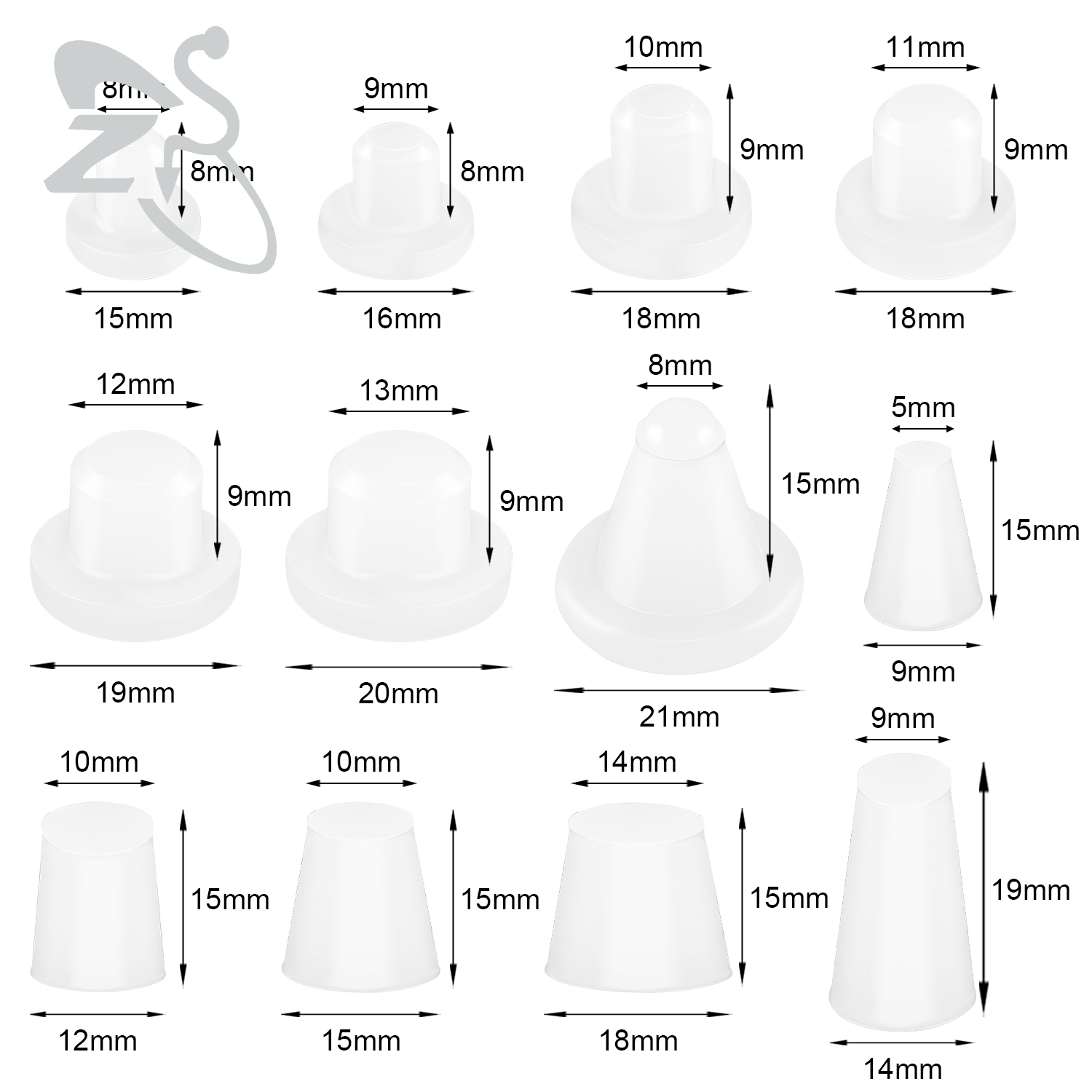ZS 1 pieza moldeador de botone - Body Jewelry Repair reseña y precio